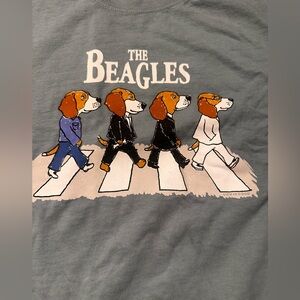 The Beatles 
The Beagles Life Is Good tee-shirt
Size M
NWOT